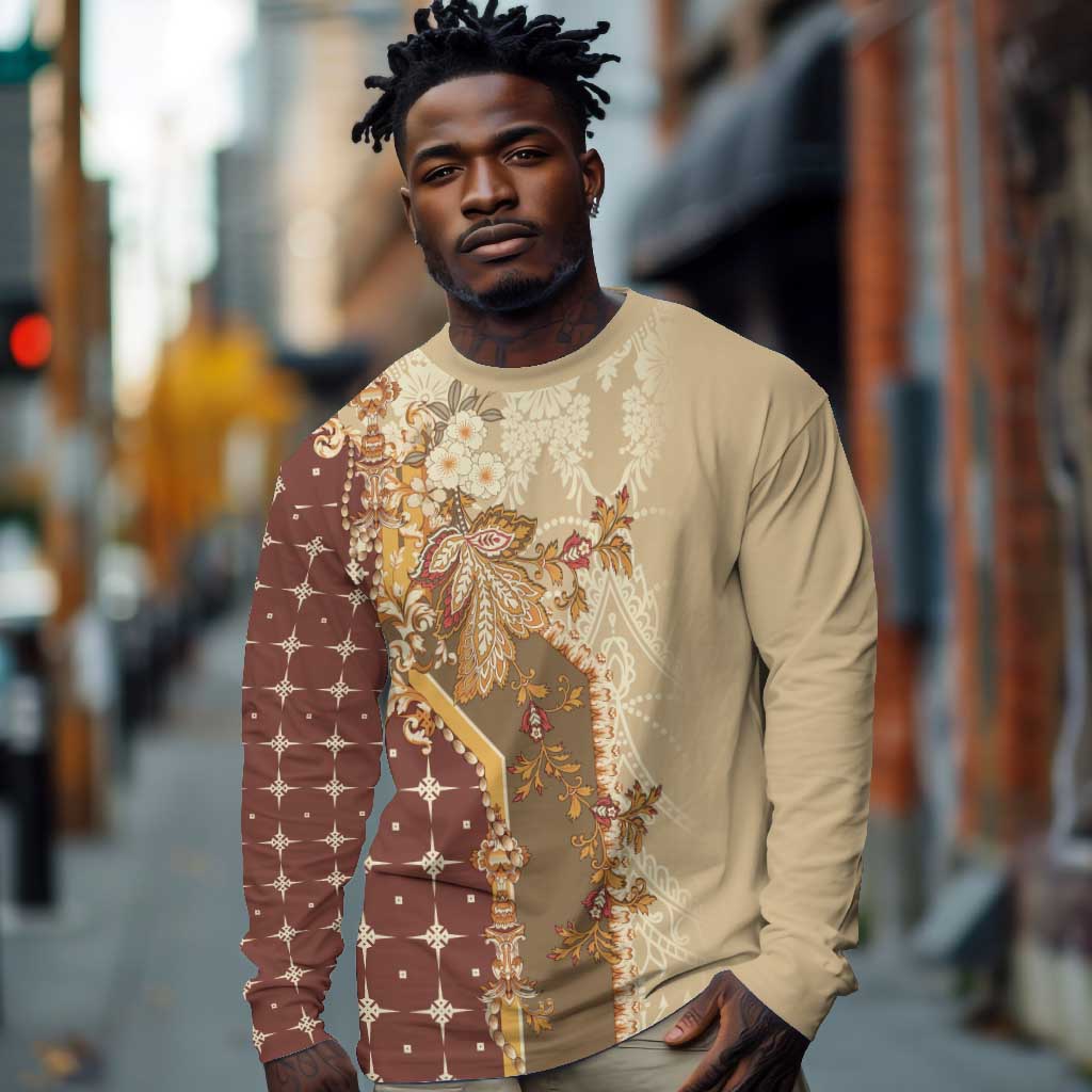 Mughal Empire Motif Unique Long Sleeve Shirt