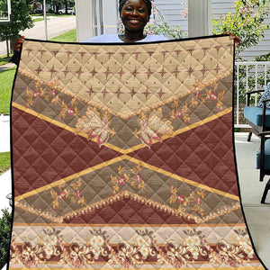 Mughal Empire Motif Unique Quilt