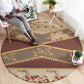 Mughal Empire Motif Unique Round Carpet