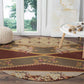 Mughal Empire Motif Unique Round Carpet