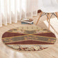 Mughal Empire Motif Unique Round Carpet