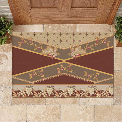 Mughal Empire Motif Unique Rubber Doormat