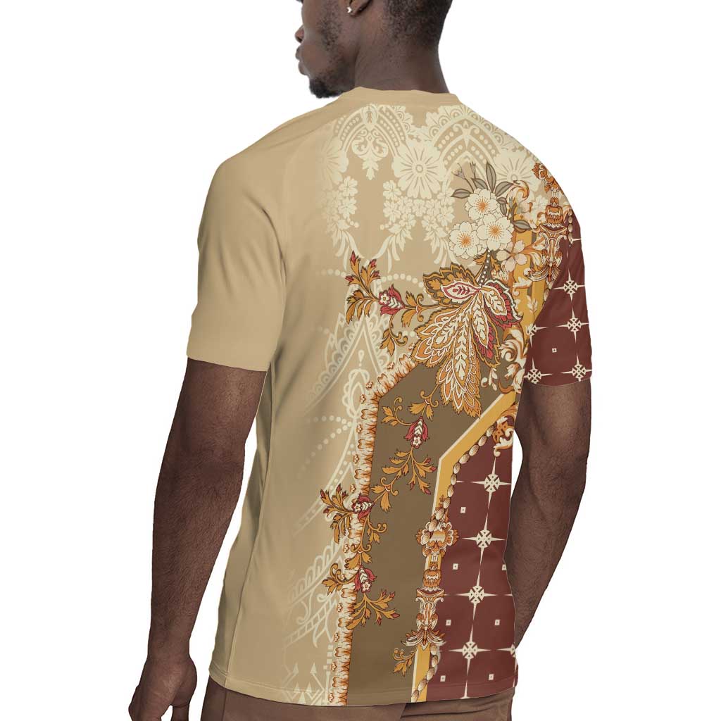Mughal Empire Motif Unique Rugby Jersey