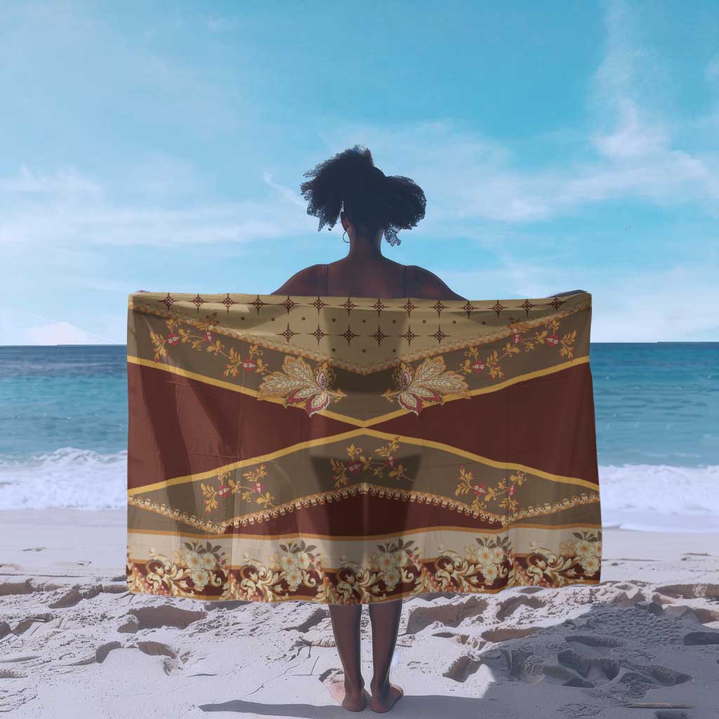 Mughal Empire Motif Unique Sarong