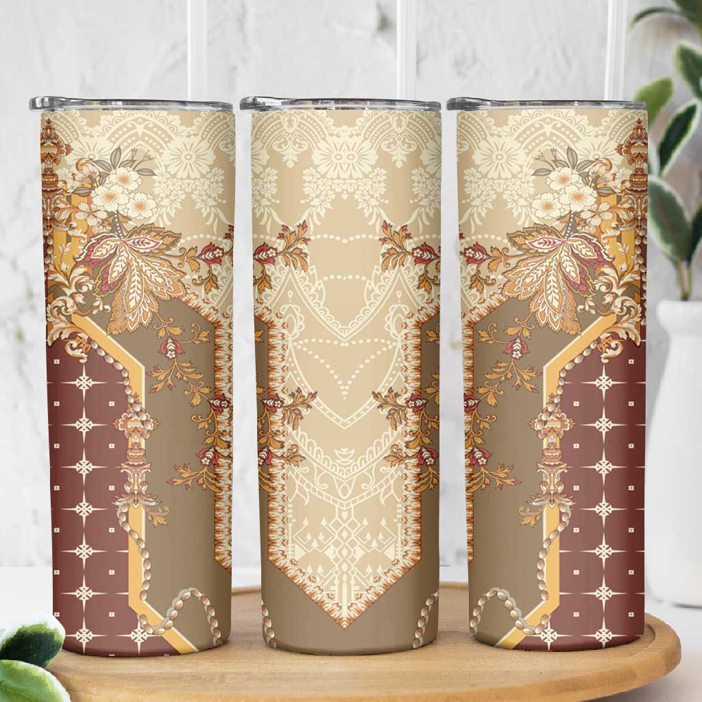 Mughal Empire Motif Unique Skinny Tumbler