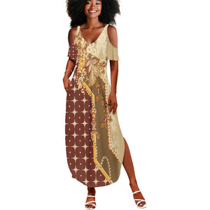 Mughal Empire Motif Unique Summer Maxi Dress