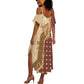 Mughal Empire Motif Unique Summer Maxi Dress