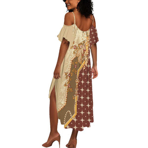 Mughal Empire Motif Unique Summer Maxi Dress