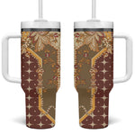 Mughal Empire Motif Unique Tumbler With Handle