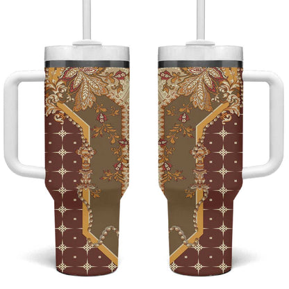 Mughal Empire Motif Unique Tumbler With Handle