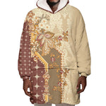 Mughal Empire Motif Unique Wearable Blanket Hoodie