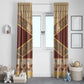 Mughal Empire Motif Unique Window Curtain