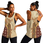 Mughal Empire Motif Unique Women Racerback Tank