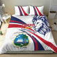 Liberia Independence Day Bedding Set July 26 Lion Coat of Arms