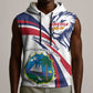 Liberia Independence Day Sleeveless Hoodie July 26 Lion Coat of Arms - African Pride