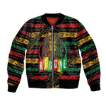 International Reggae Day Bomber Jacket Rastafarian Lion Legend of Reggae