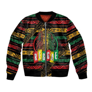 International Reggae Day Bomber Jacket Rastafarian Lion Legend of Reggae