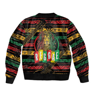 International Reggae Day Bomber Jacket Rastafarian Lion Legend of Reggae