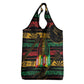 International Reggae Day Grocery Bag Rastafarian Lion Legend of Reggae