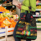 International Reggae Day Grocery Bag Rastafarian Lion Legend of Reggae