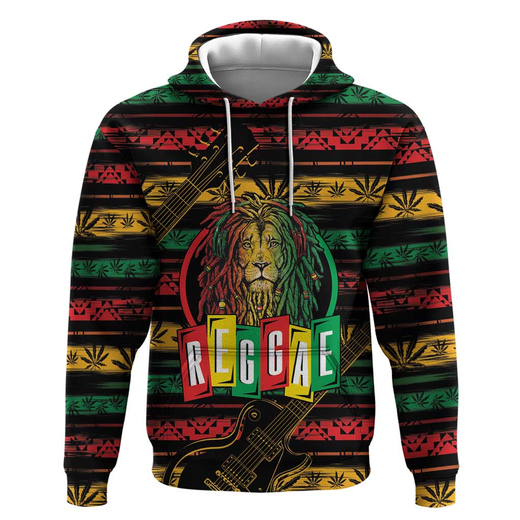 International Reggae Day Hoodie Rastafarian Lion Legend of Reggae
