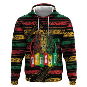 International Reggae Day Hoodie Rastafarian Lion Legend of Reggae