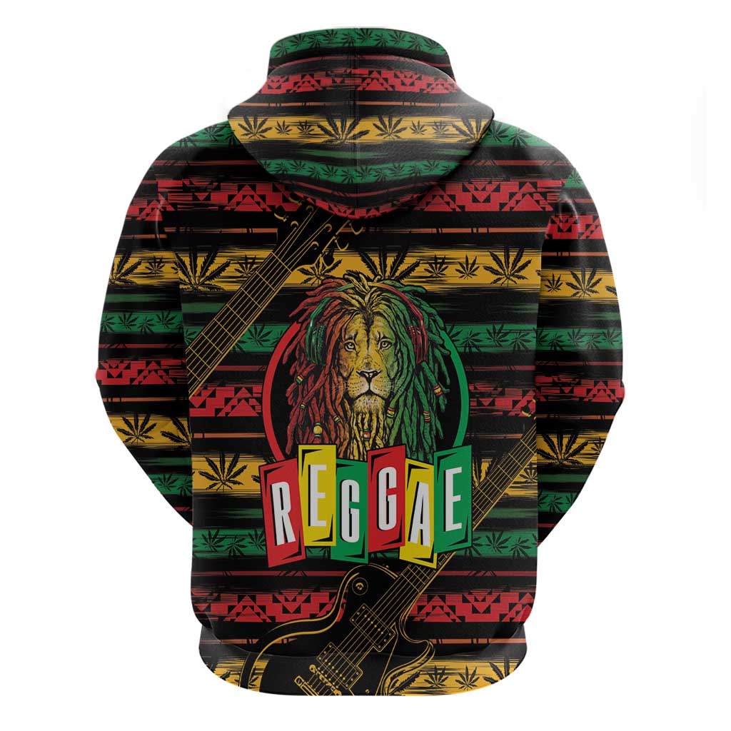International Reggae Day Hoodie Rastafarian Lion Legend of Reggae