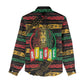 International Reggae Day Women Casual Shirt Rastafarian Lion Legend of Reggae LT01