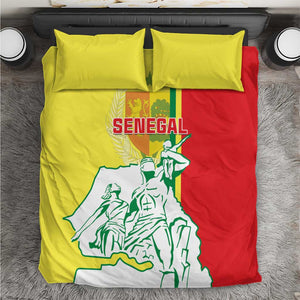 Senegal Independence Day Bedding Set - Un Peuple, Un But, Une Foi, 64th Anniversary