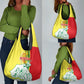 Senegal Independence Day Grocery Bag - Un Peuple, Un But, Une Foi, 64th Anniversary