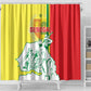 Senegal Independence Day Shower Curtain - Un Peuple, Un But, Une Foi, 64th Anniversary