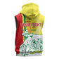 Senegal Independence Day Sleeveless Zip Hoodie - Un Peuple, Un But, Une Foi, 64th Anniversary - African Pride