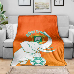 Ivory Coast Football Blanket - Go Les Elephants