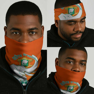 Ivory Coast Football Neck Gaiter - Go Les Elephants LT01
