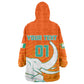 Ivory Coast Football Wearable Blanket Hoodie - Go Les Elephants