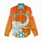 Ivory Coast Football Women Casual Shirt - Go Les Elephants LT01