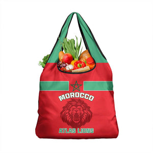 Morocco Football Grocery Bag - Go The Atlas Lions