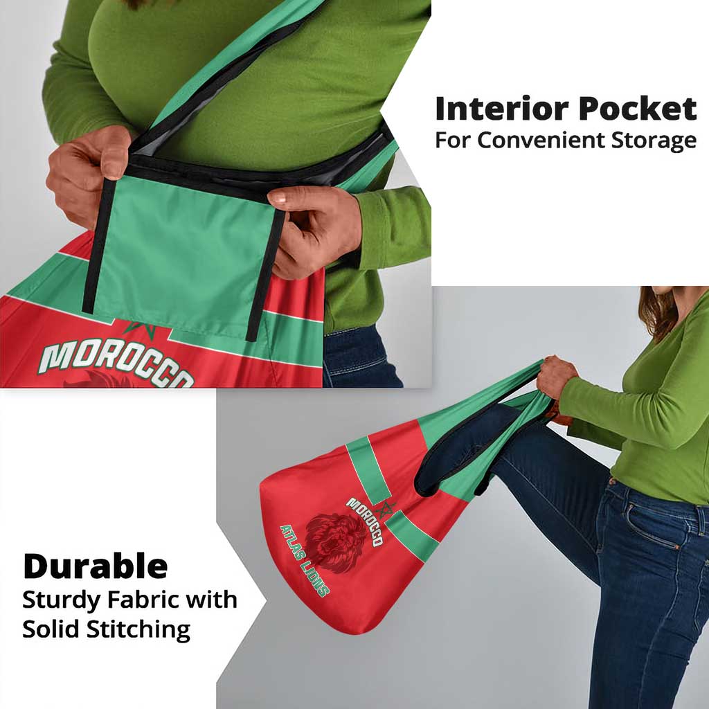 Morocco Football Grocery Bag - Go The Atlas Lions