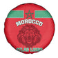 Morocco Football Spare Tire Cover - Go The Atlas Lions