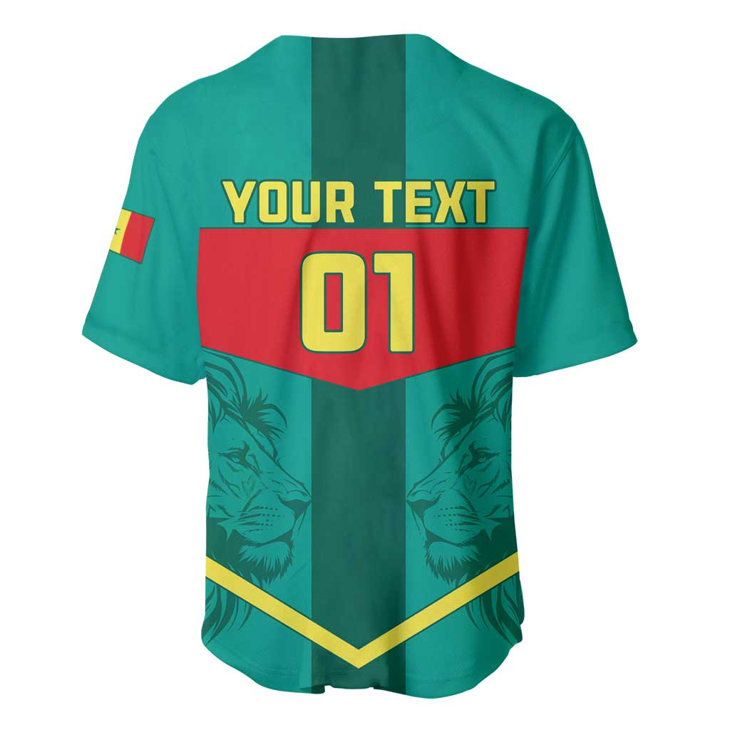 Support the Lions of Teranga - Senegal Football Baseball Jersey