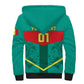 Support the Lions of Teranga - Senegal Football Sherpa Hoodie