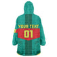 Support the Lions of Teranga - Senegal Football Wearable Blanket Hoodie