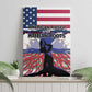 Afro Haiti Heritage Month 2025 Canvas Wall Art American Raised With Haitian Roots