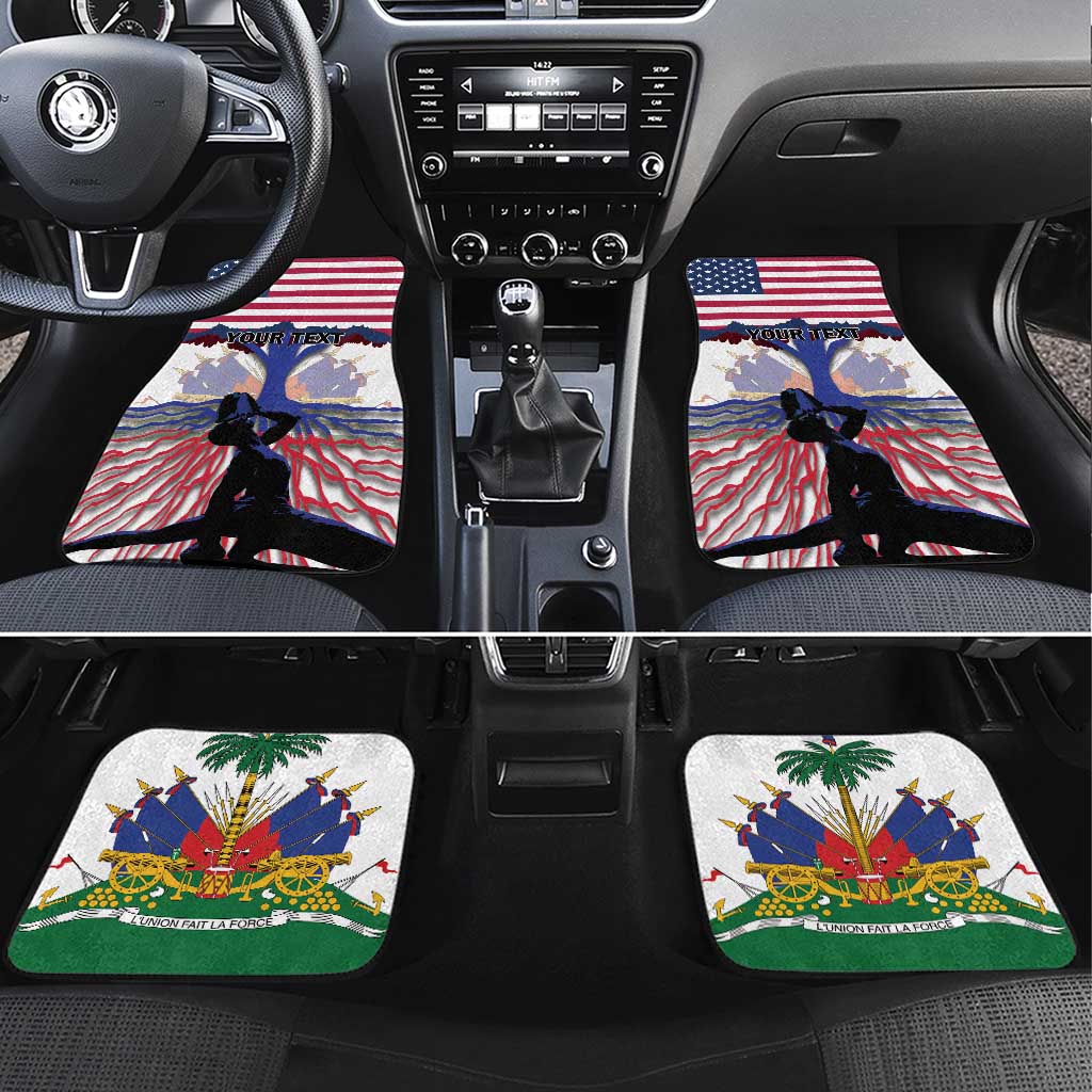 Afro Haiti Heritage Month 2025 Car Mats American Raised With Haitian Roots
