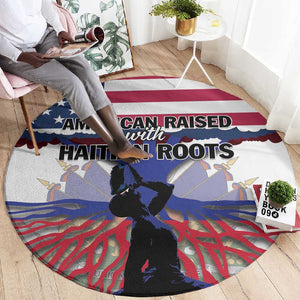 Afro Haiti Heritage Month 2025 Round Carpet American Raised With Haitian Roots