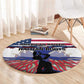 Afro Haiti Heritage Month 2025 Round Carpet American Raised With Haitian Roots