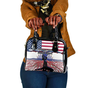 Afro Haiti Heritage Month 2025 Shoulder Handbag American Raised With Haitian Roots
