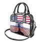Afro Haiti Heritage Month 2025 Shoulder Handbag American Raised With Haitian Roots