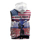 Afro Haiti Heritage Month 2025 Sleeveless Hoodie American Raised With Haitian Roots - African Pride