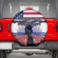 Afro Haiti Heritage Month 2025 Spare Tire Cover American Raised With Haitian Roots